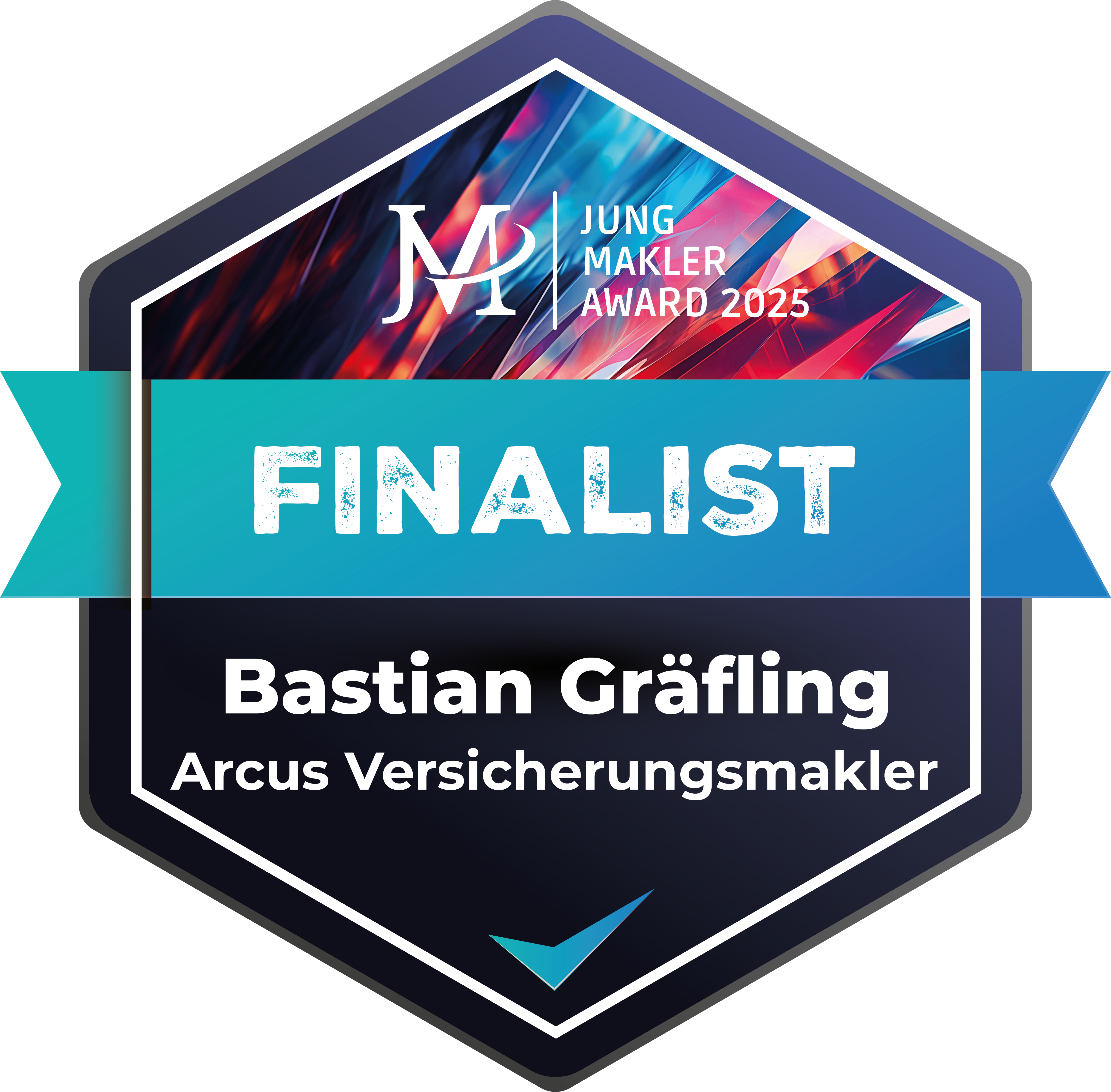 Finalist Jungmakler Award 2025 – Bastian Gräfling, Arcus Versicherungsmakler